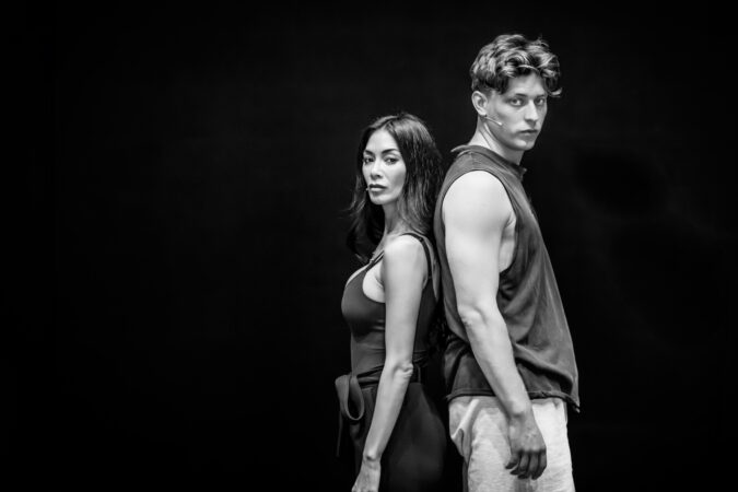 Sunset Boulevard_West End_Rehearsal Photos_2023_Nicole Scherzinger and Tom Francis_HR